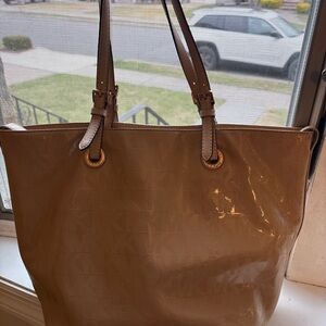 Michael Kors MK Logo Tote Bag